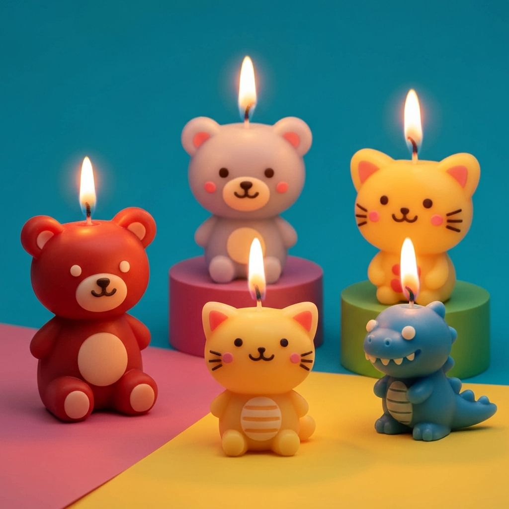Cartoon Candles